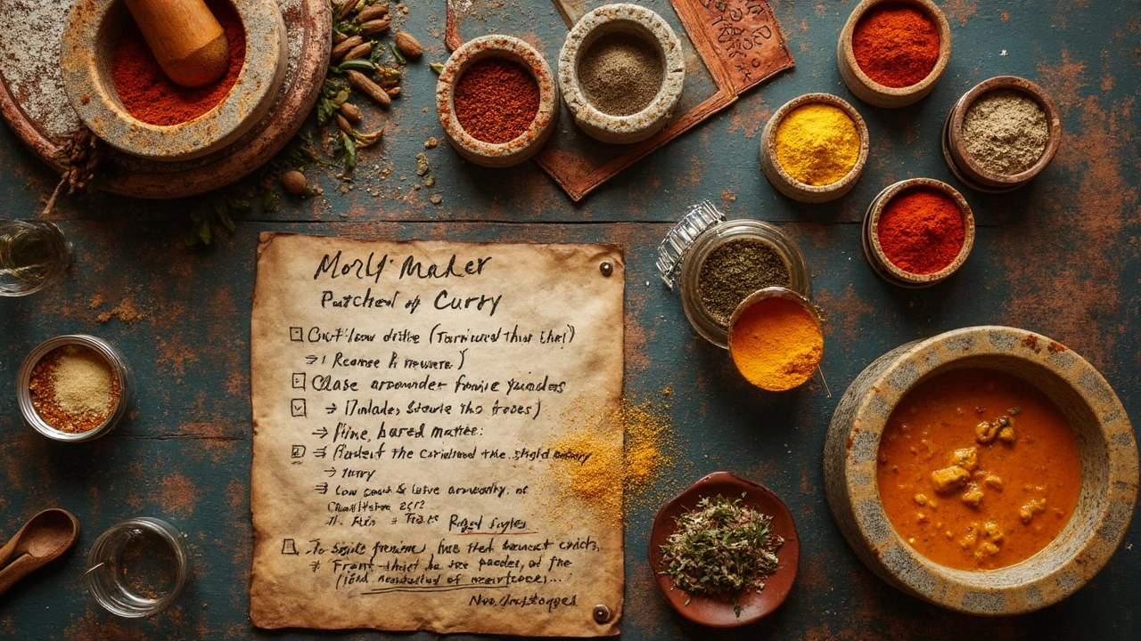 DIY Curry Powder: Mixing at Home